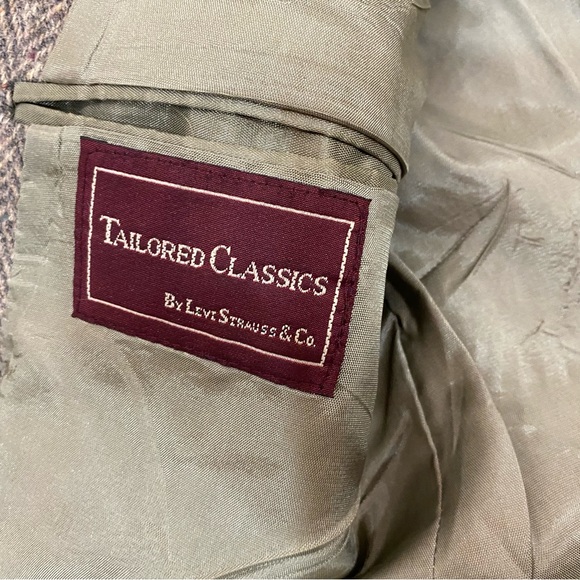 Vintage wool oversized blazer coat jacket - Picture 5 of 10